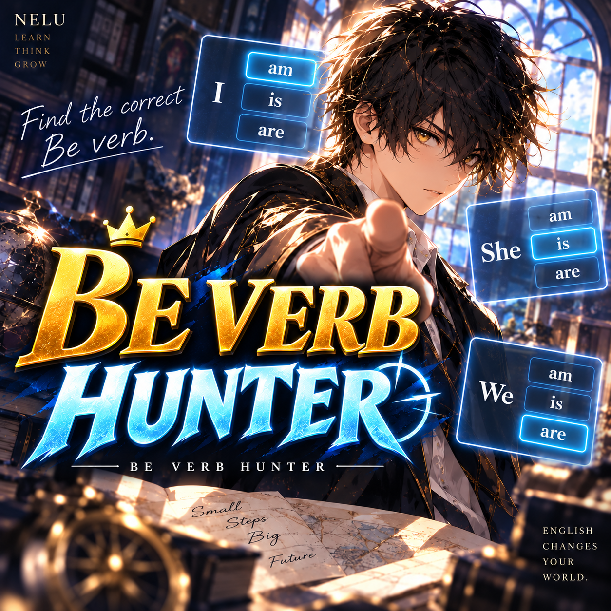 Be Verb Hunter