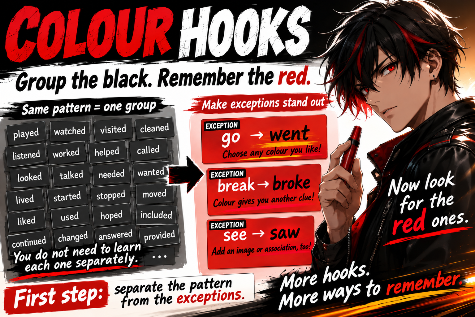Memory 2: Colour Hooks — English guide