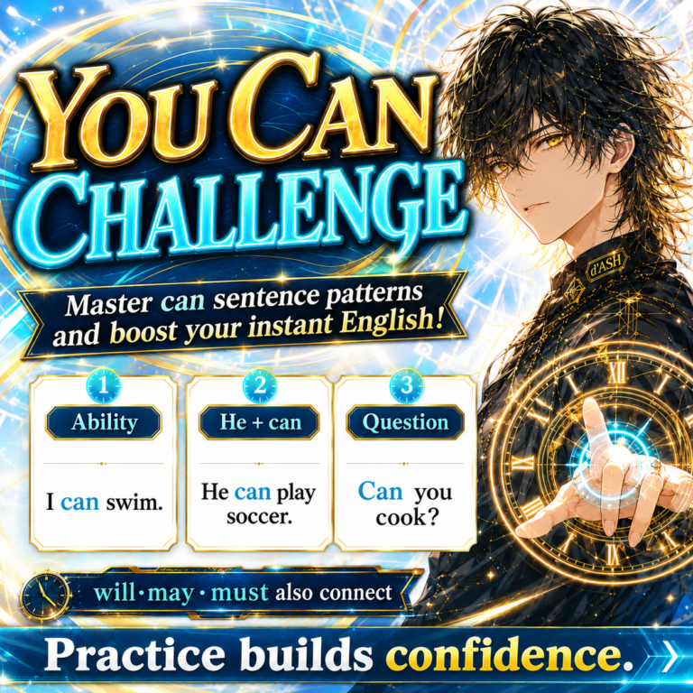 You Can Challenge — illustrated d’ASH game thumbnail, matching the Japanese original.